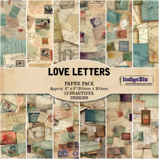 8'' x 8'' Love Letters Paper Pack